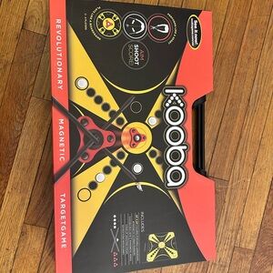 Kooba Red and Black Magnetic Game Set